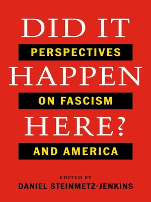 cover image of Did It Happen Here?